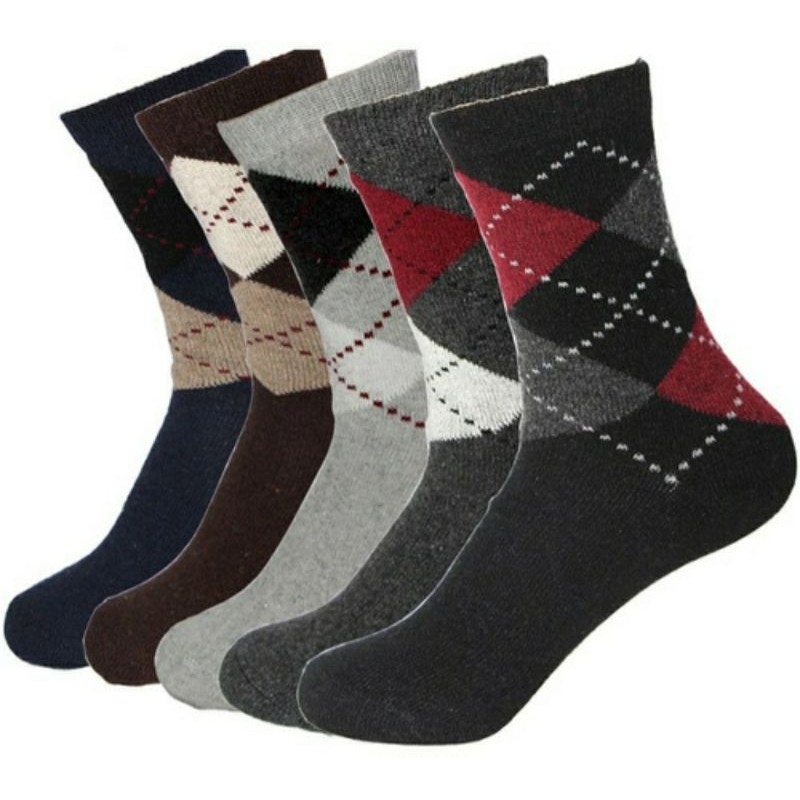 Zaccai Meias Masculinas Casuais De Algodão Leves (3 Pares), 1