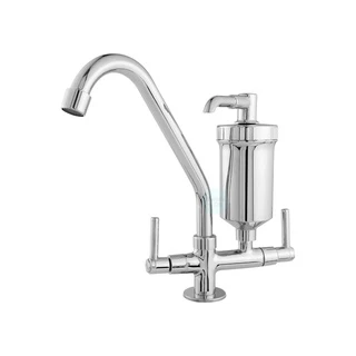 Torneira Cozinha Com Filtro Mesa Bancada Metal