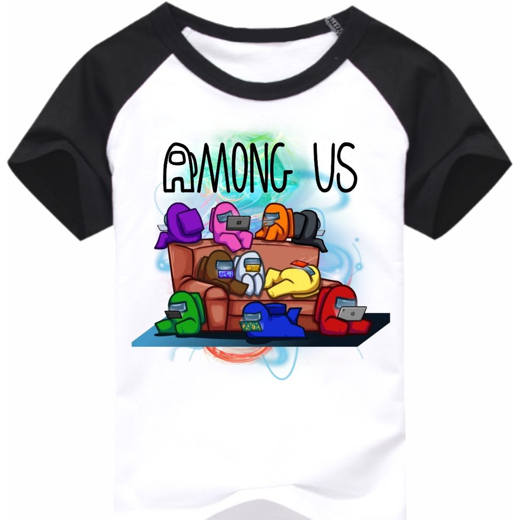 Camiseta Infantil Among Us Impostor Jogos Celular Games