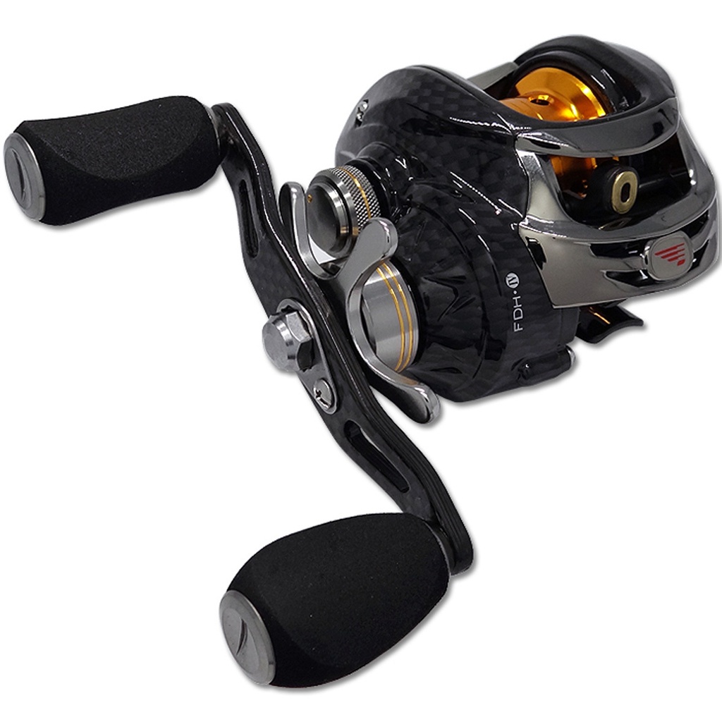 Carretilha Pesca KEEU FLydo Direita 9 + 1 rolamentos | Shopee Brasil