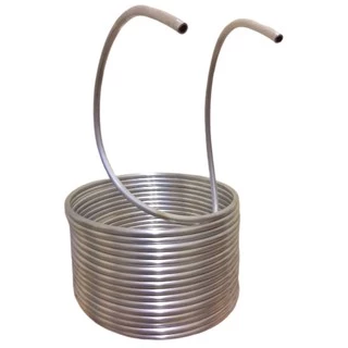 Resfriador/Chiller/Serpentina Imersão 15 metros 3/8" 0,6mm Alumínio Cerveja Artesanal