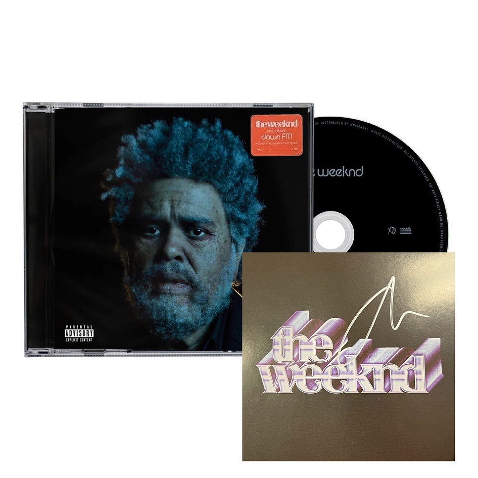 Cd The Weeknd Dawn Fm Autografado