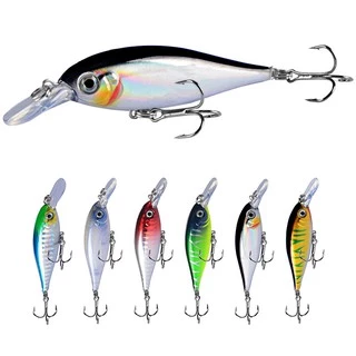 Mini Isca De Pesca 7,5cm 6g Micro Minhoca Crankbait Para Iscas De Lúcio Lures
