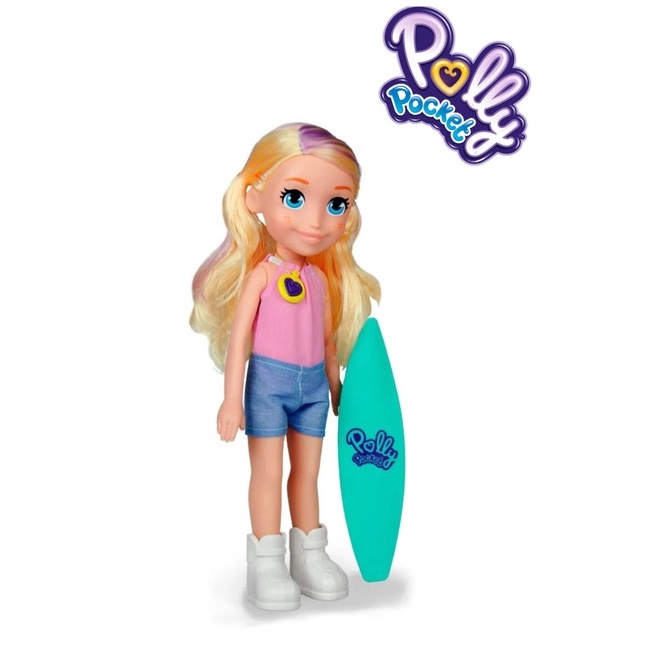 Polly Pocket! Glamorosa Van de Campismo Mattel : .com.br