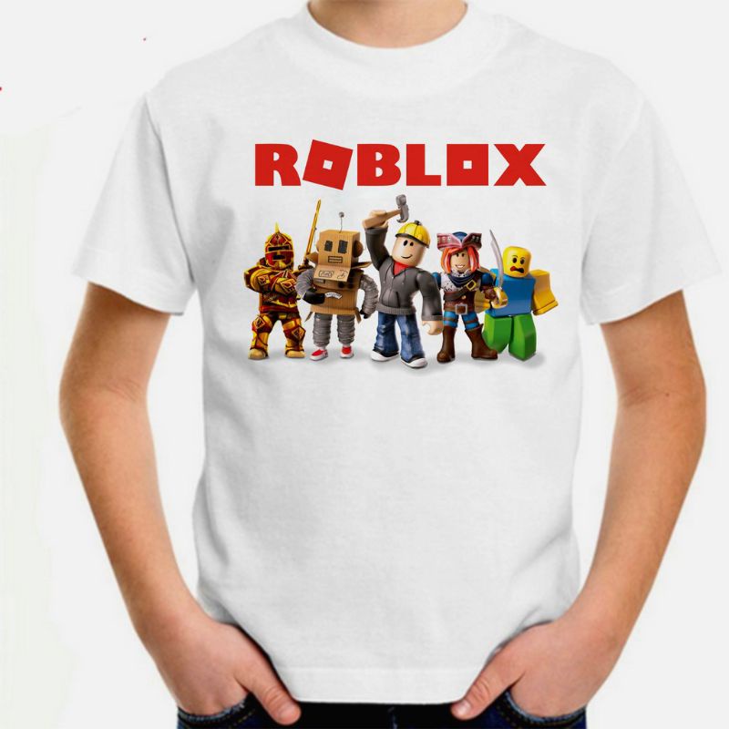 3 Camisetas Roblox blusa Infantil camisa seu Nome Jogo Roblo