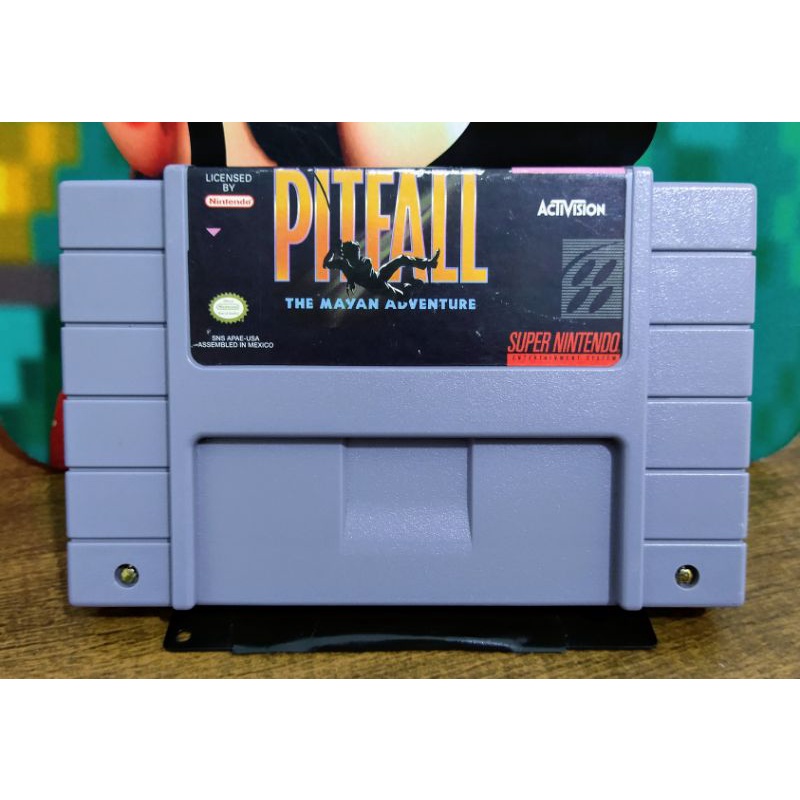 Pitfall-o jogo de ação aventura maia para snes 16 bitretro carrinho  crianças presente - AliExpress