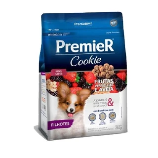 Premier Cookie Filhotes Frutas Vermelhas 250G em Oferta na Shopee