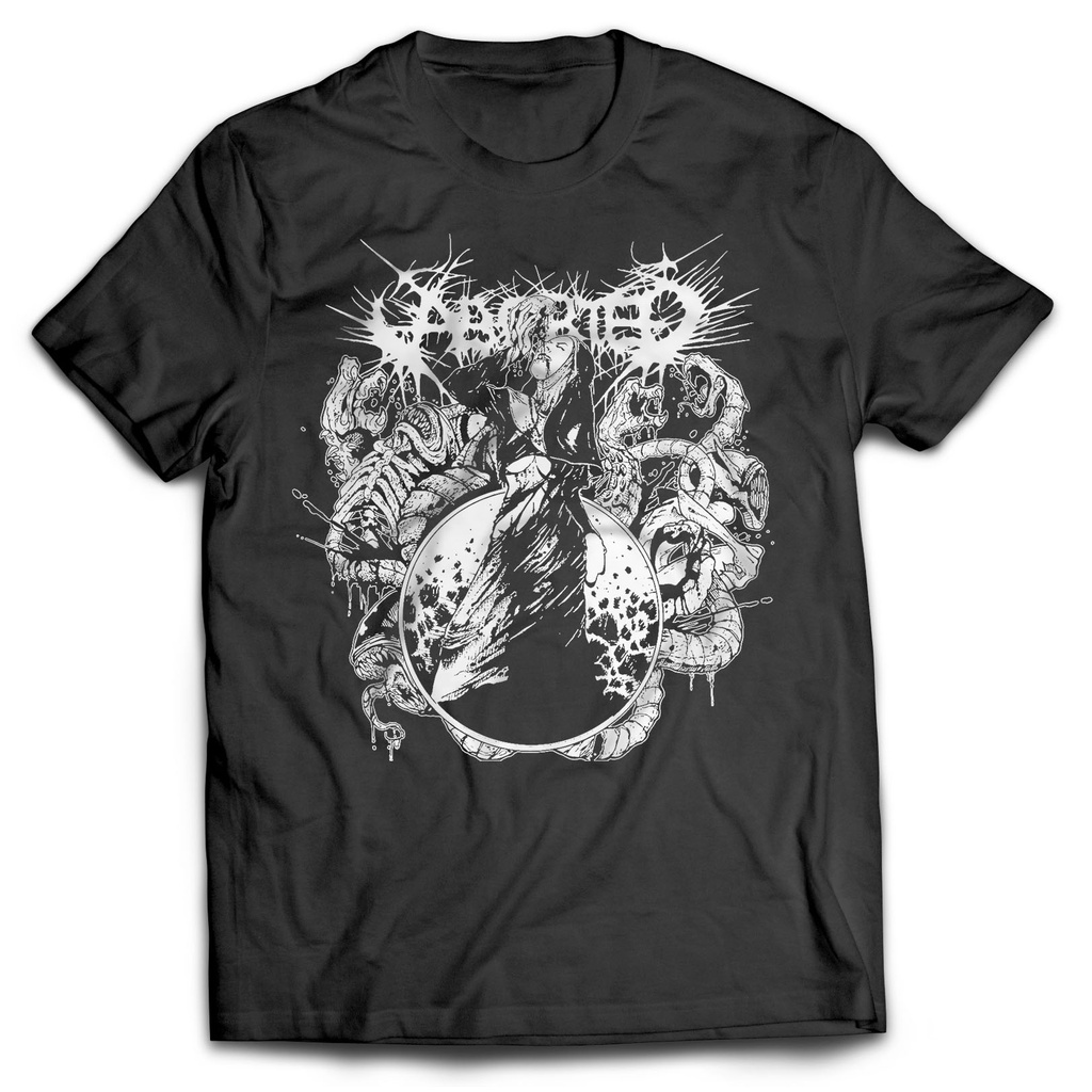 Camiseta Aborted - A freira - camisa banda death metal