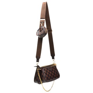 Bolsa de mão com Alça Transversal em Couro Monogram LV - Nichelle