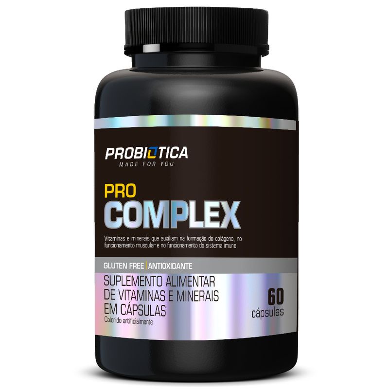 Pro Complex 60 capsulas - PROBIÓTICA | Shopee Brasil