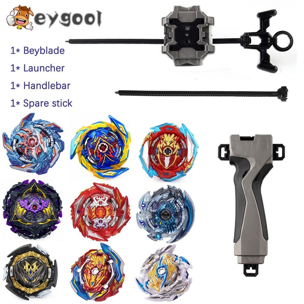 Pião com Lançador Beyblade Burst Pro Series Kit Inicial de Batalha - Poison  Cobra - F4550 - Hasbro, Preto, branco, rosa, azul e verde