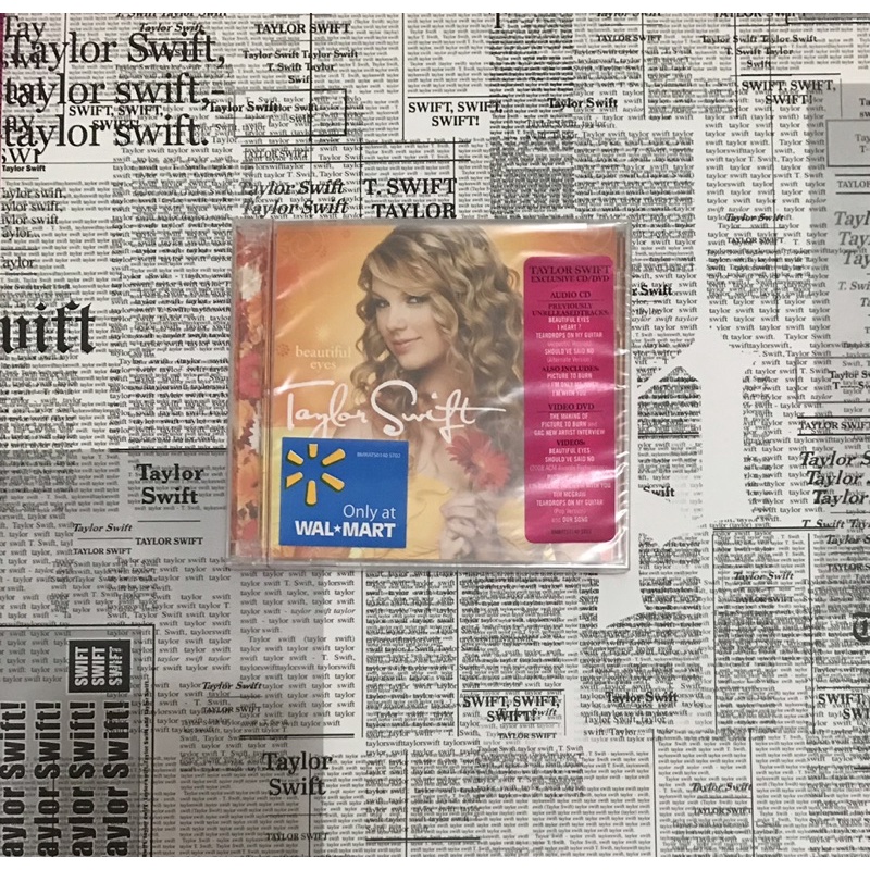廃盤 Taylor Swift Beautiful Eyes I Cd Taylor Swift Beautiful Eyes Cd+dvd | MercadoLivre
