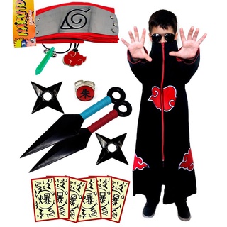 Kit Fantasia Jounin Kakashi com Bandana de Brinde