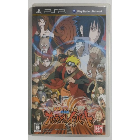 Jogo Mídia Física Naruto Shippuden Kizuna Drive Psp - Nc Games