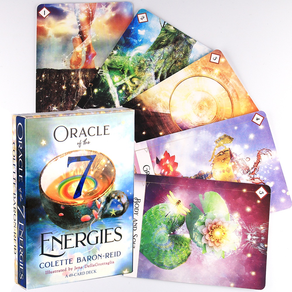 Amantes Oracle Heart-Shaped Orientação Cartões Tarot Adivinhação Deck Inglês  Visão Edição Board Playing Game For