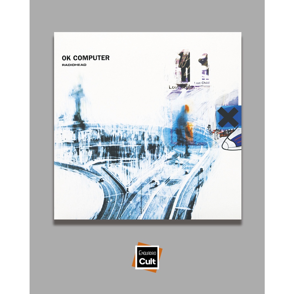 Placa Decorativa 20x20cm Radiohead