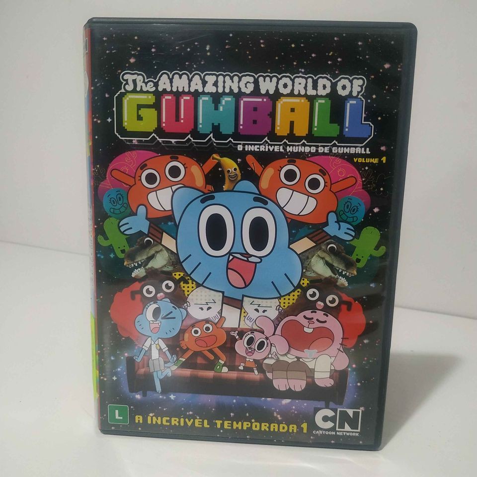 O Incrível Mundo de Gumball - 1a Temporada - DVD | Shopee Brasil