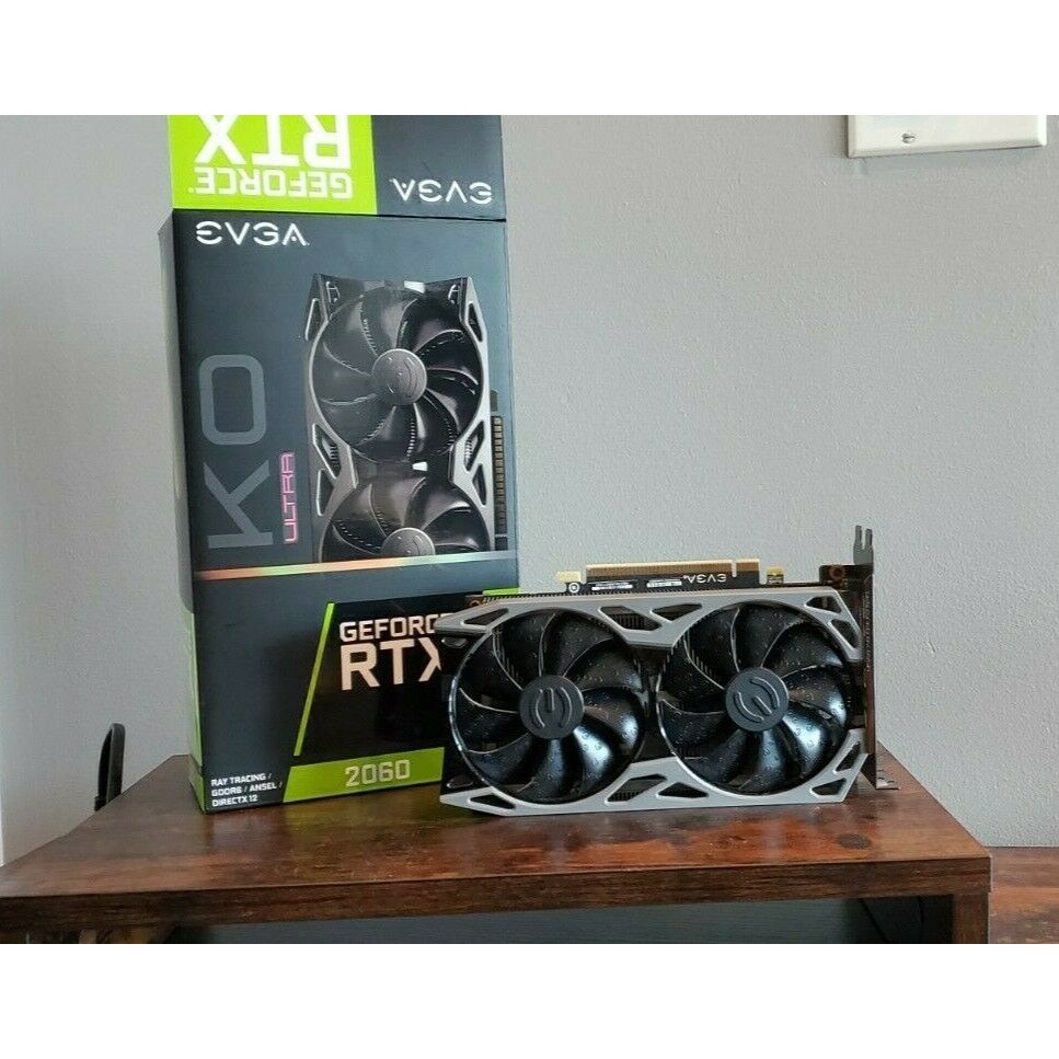 Placa de Vídeo RTX 2060 KO Ultra Gaming EVGA NVIDIA GeForce, 6 GB