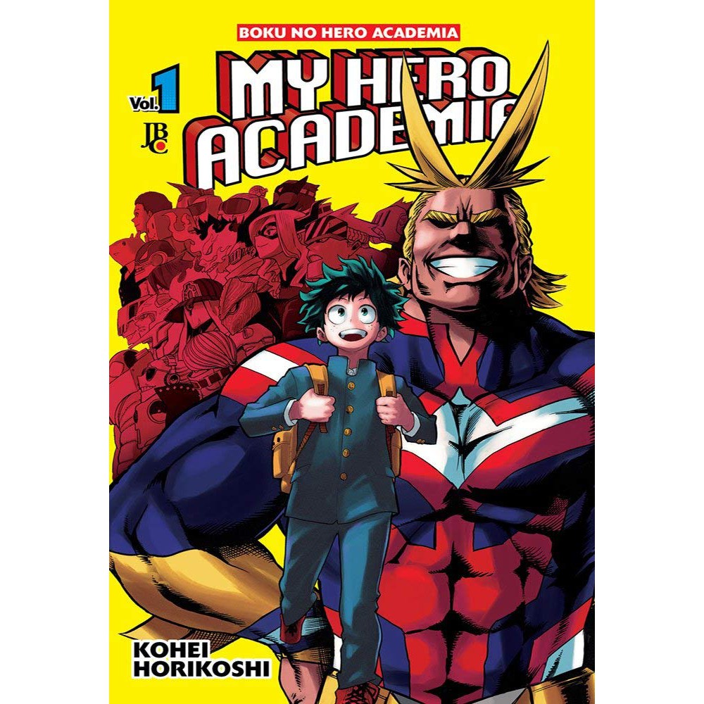 Boku No Hero Vol. 1 Ao 6 My Hero Academia Mangá Jbc