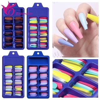 Kit 100 Pçs Unha Postiça Bailarina