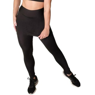 Legging preta sale com saia embutida