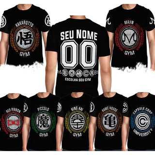 Camisa Full PRINT Gym - Personalizada - Dragon Ball