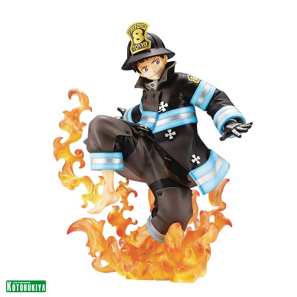 Kotobukiya Shinra Kusakabe Fire Force ARTFX | Shopee Brasil