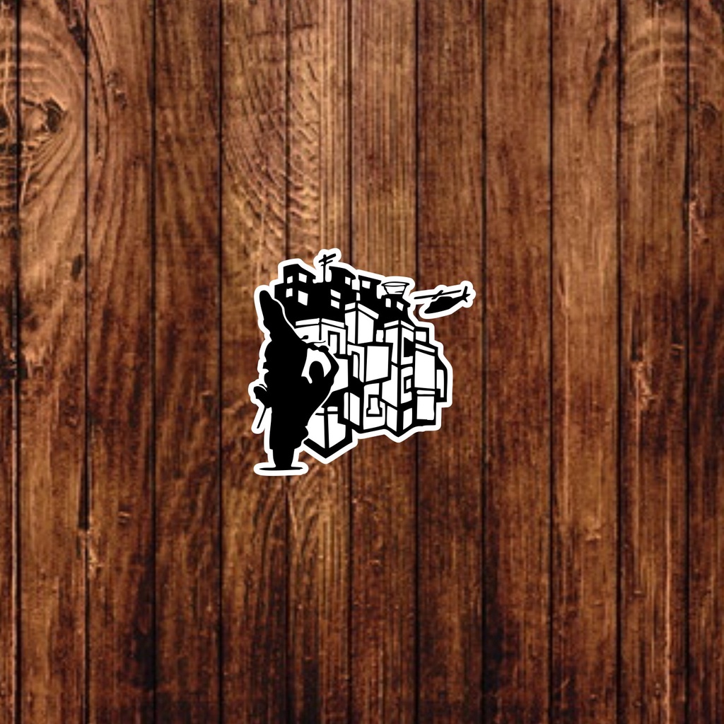 Adesivo Favela Sticker Para Moto Carro