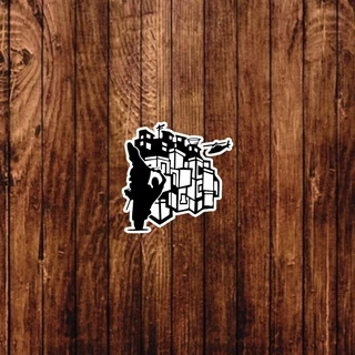 Adesivo Favela Sticker Para Moto Carro