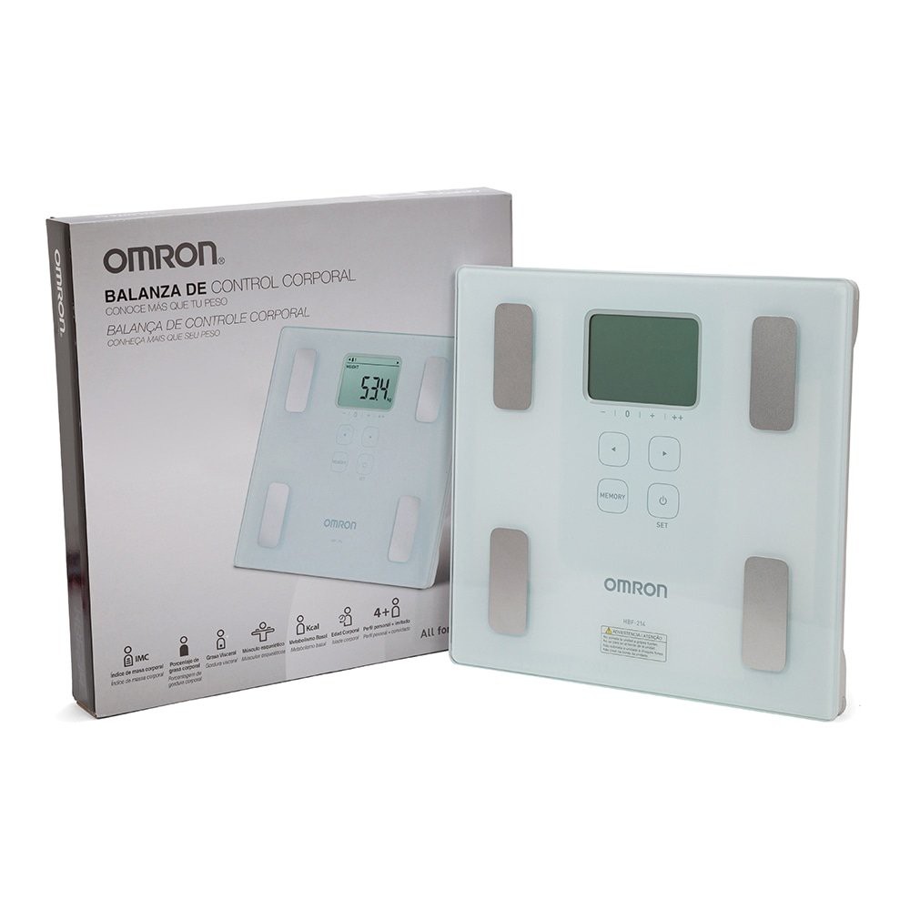 Balança De Bioimpendância Composição Corporal Omron Saude | Shopee Brasil