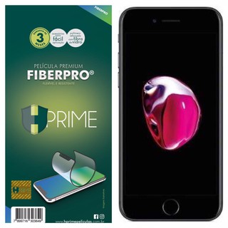 Película Hprime Fiberpro iPhone 7 / 8 Preto - Fibra De Vidro