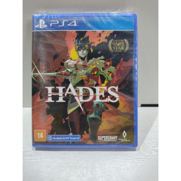 Hades PS4 Mídia Física Completo Lacrado
