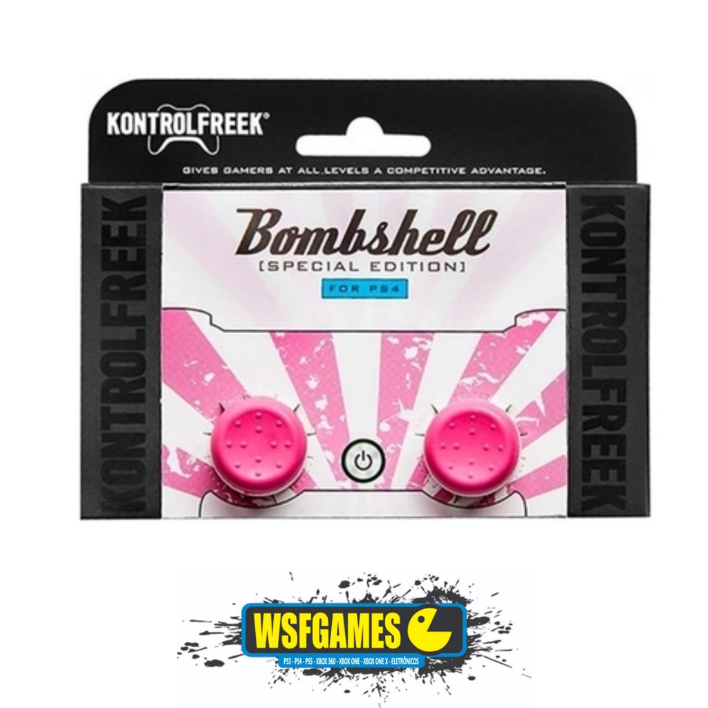 Par de Grip Extensor Bombshell Special Edition - Controle Ps4 / Ps5