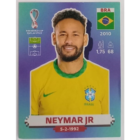 Figurinha Neymar figurinha da Copa Qatar 2022 (Nova, original, Panini
