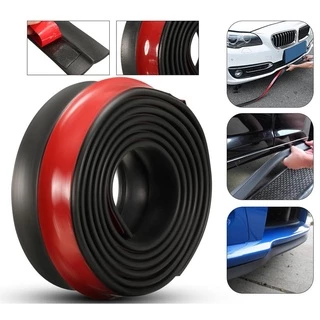 Saia Spoiler Parachoque Front Lip Borracha Tuning Universal