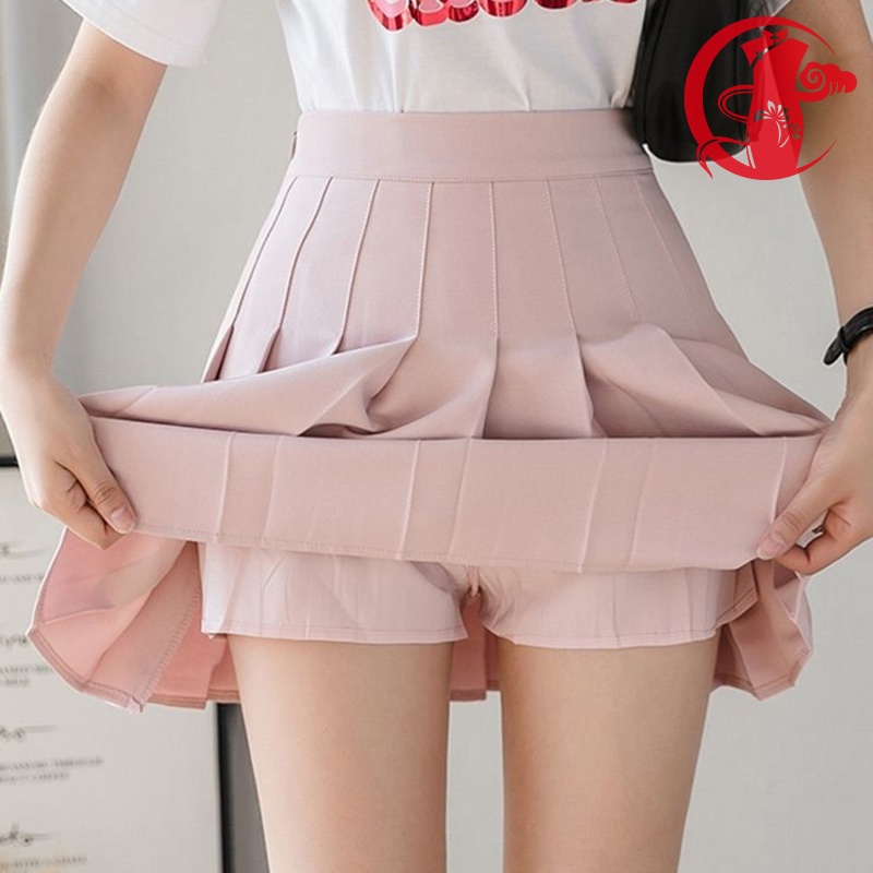 Em promoção! 2023 Coreano Moda Laço Branco Mini-saia Para As Mulheres, A  Menina De Uma Linha De Saia Curta Kawaii Bonito Estilo Preppy Estudante De  Cintura Alta Roupas