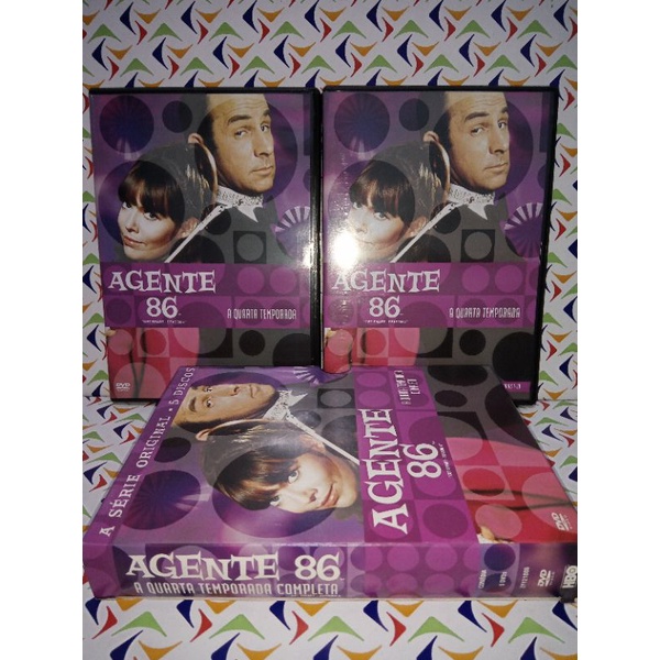 Agente 86 DVD Quarta Temporada (Ítem de coleção impecável)