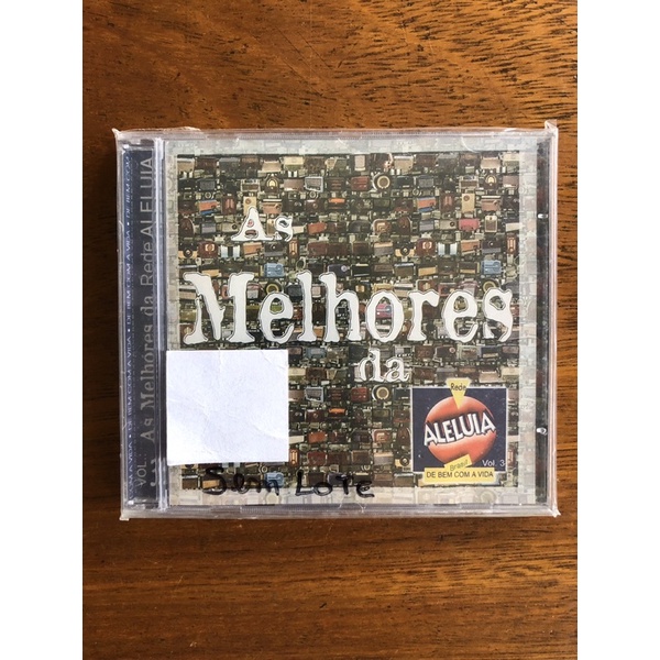 Cd As Melhores Da Rede Aleluia | Shopee Brasil