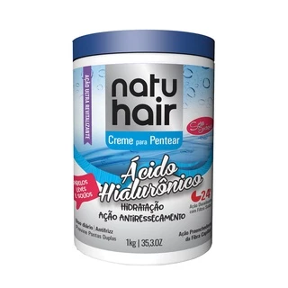 Creme Para Pentear Ácido Hialurônico NatuHair 1KG