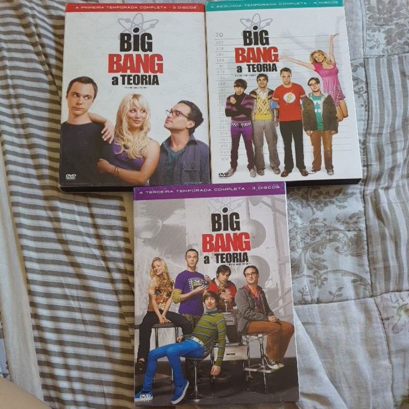 Seriado Big Bang a teoria primeira, segunda e terceira temporada ...