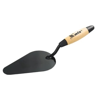Colher Oval De Pedreiro 7 Pol. Cabo Madeira Original mtx