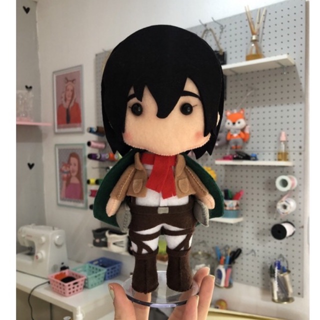 Mikasa sales ackerman plush