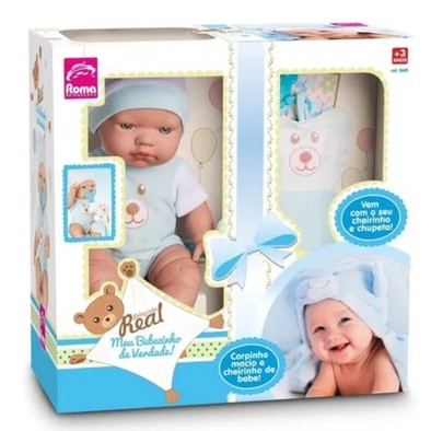 Boneca Bebê Reborn 100% Silicone com Pijama + Mamadeira - Milk Brinquedos -  Boneca Reborn - Magazine Luiza