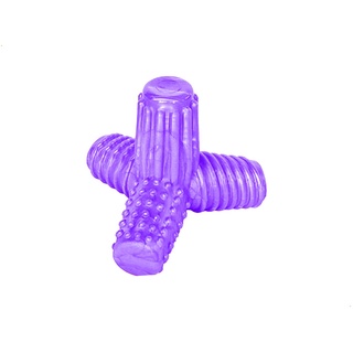 Brinquedo Mordedor 4 Em 1 P/cães - 4dogs Soft PP Lilas