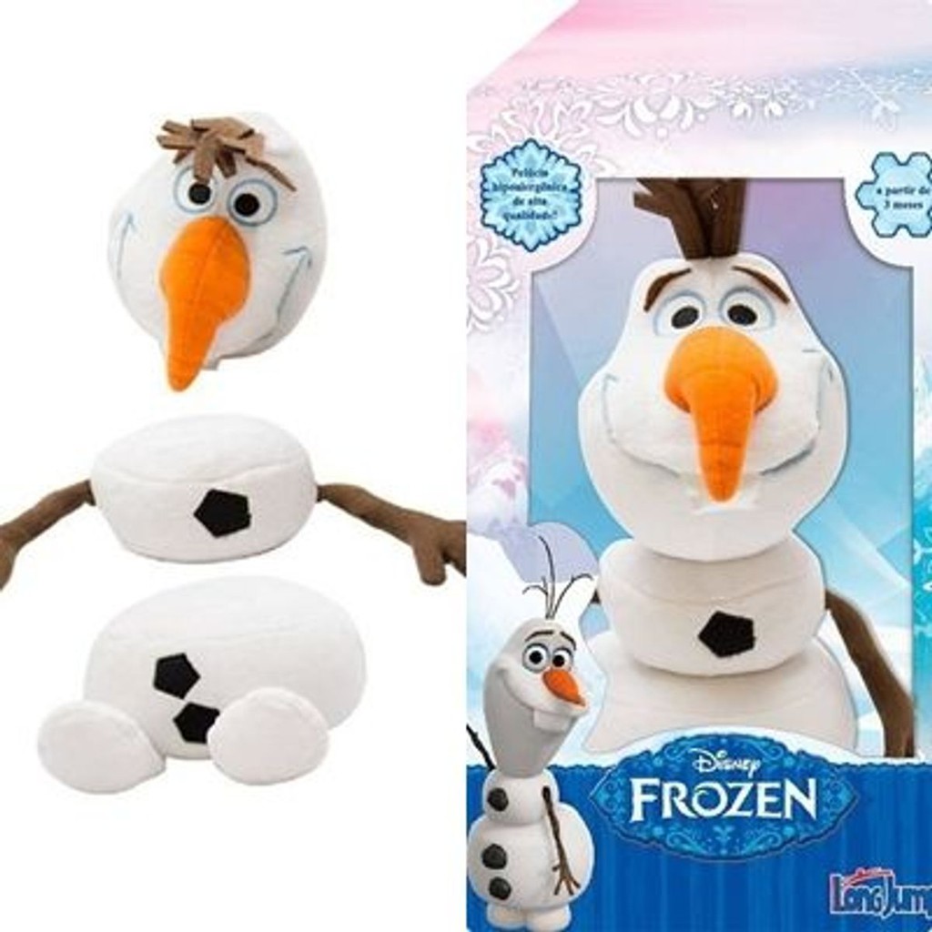 Olaf Com Velcro 30 Cm disney | Shopee Brasil