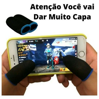 Luva De Dedo Gamer Pra Jogar Free Fire Pugb Competitivo Memo