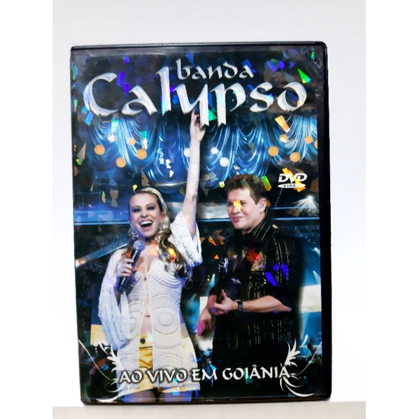 DVD original banda Calypso ao vivo em Goiânia | Shopee Brasil