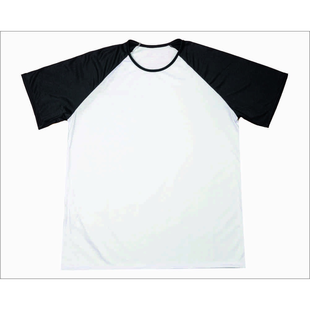 Camisa Raglan para Sublimação Anti-pilling 100% Poliéster Mescla1 Para ...