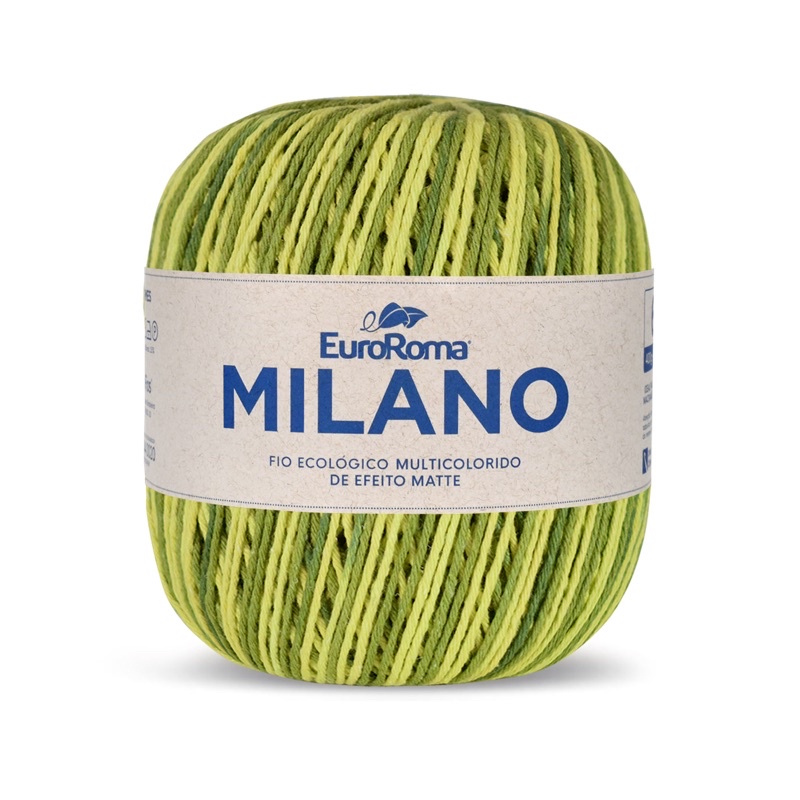 Barbante Milano Multicolor 400g Fio 6 Várias Cores Promoção