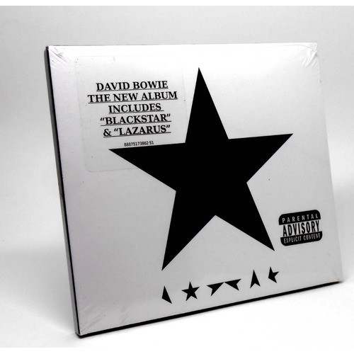 CD David Bowie Blackstar 2016 Americano Lacrado 7 Faixas | Shopee